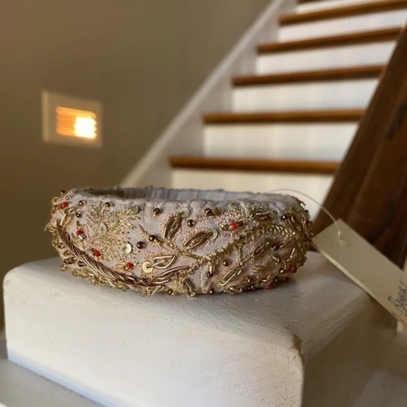 Anthropologie Embellished Bangle Bracelet - Picture 1 of 5